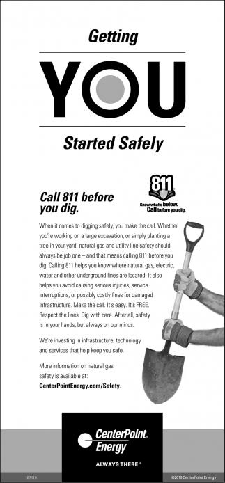 Getting You Started Safely