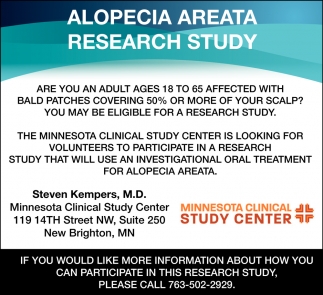 Alopecia Areata Research Study