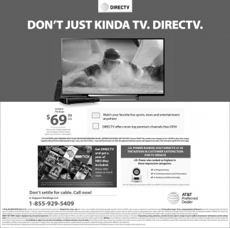 Don't Just Kinda TV, DirectTV