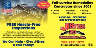 FREE Hassle-Free Inspections
