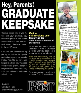 Hey, Parents! Graduate Keepsake