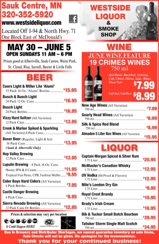 May Wine Feature