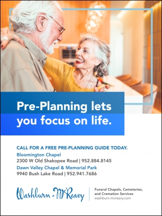 Pre-Planing Lets You Focus On Life