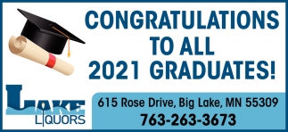 Congratulations to all 2021 Graduates