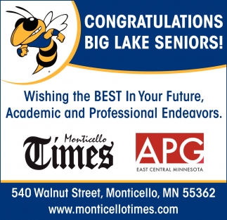 Congratulations Big Lake Seniors!