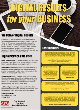 Digital Results for Your Business