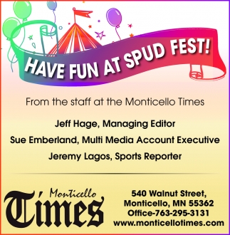 Have Fun At Spud Fest!