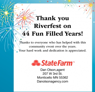 Thank You Riverfest On 44 Fun Filled Years!