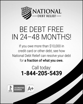 Be Debt Free in 24-48 Months