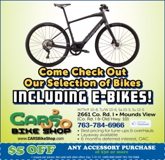 Come Check Out Our Selection of Bikes
