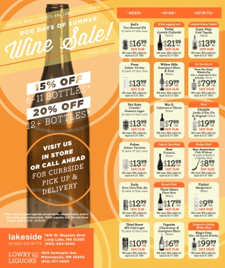 Wine Sale!