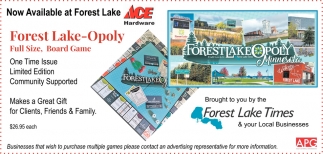 Forest Lake-Opoly