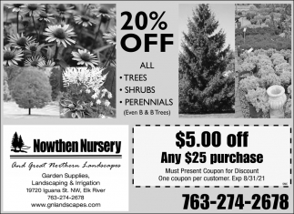 20% Off All Trees