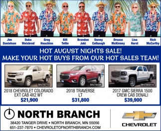 Hot August Nights Sale!