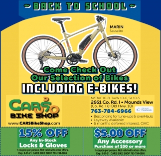 Come Check Out Our Selection of Bikes