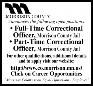 Full-Time Correctional Officer