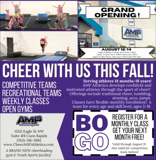 Cheer With Us This Fall!