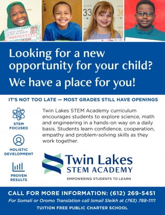 Looking for a New Opportunity for Your Child?