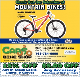 Come Check Out Our Selection of Mountain Bikes