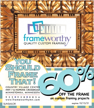 60% OFF the Frame