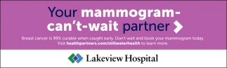 Your Mammogram Can't-Wait Partner