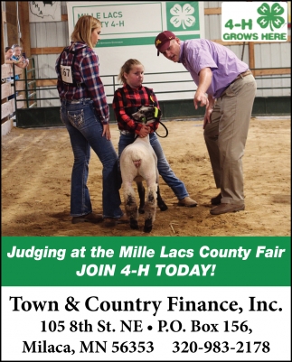 Judging At The Mille Lacs County Fair