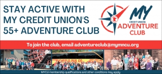 Stay Active With MY Credit Union's 55+ Adventure Club