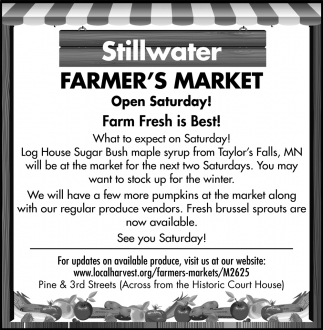 Farm Fresh Is Best!