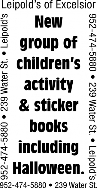 New Group of Children's Activity