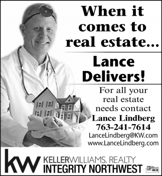 When It Comes to Real Estate... Lance DElivers!