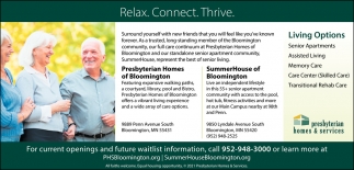 Relax. Connect. Thrive
