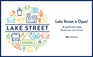 Lake Street Is Open
