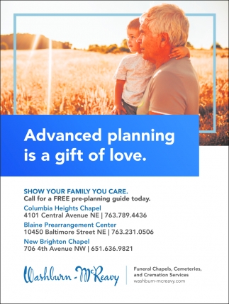 Advanced Planning Is a Gift of Love