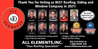 Your Roofing Specialists