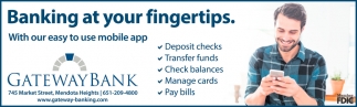 Banking At Your Fingertips