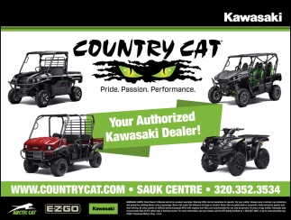 Your Authorized Kawasaki Dealer!