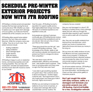 Schedule Pre-Winter Exterior Projects
