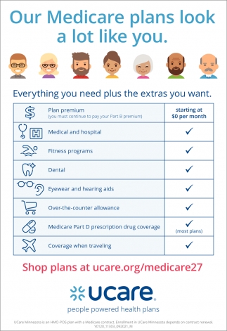 Our Medicare Plans Look a Lot Like You