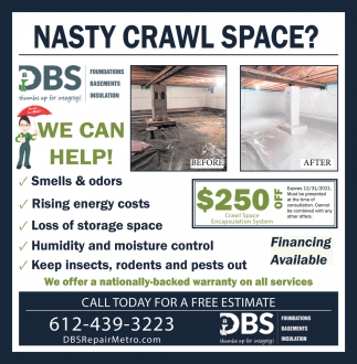 Nasty Crawl Space?