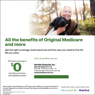 All The Benefits Of Original Medicare And More