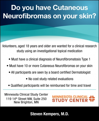 Do You Have Cutaneous Neurofibromas On your Skin?