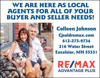 We are Here as Local Agents for All of You Buyer and Seller Needs!