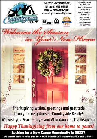 Welcome the Season in Your New Home