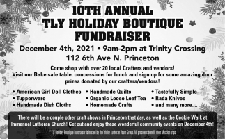 10th Annual Tly Holiday Boutique Fundraiser