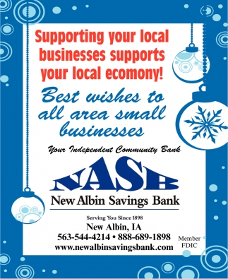 Supporting Your Local Businesses Supports Your Local Economy!