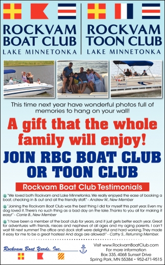 Rockvam Boat Club Testimonials