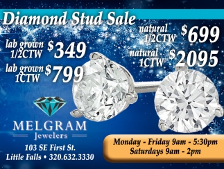 Diamond Stud Sale