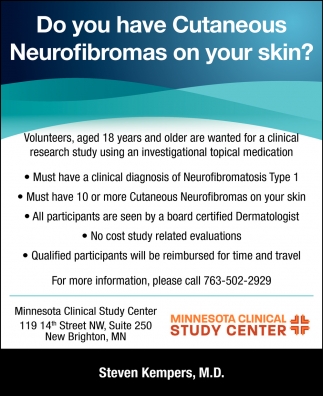 Do You Have Cutaneous Neurofibromas On Your Skin?