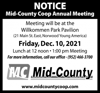 Mid-County Coop Annual Meeting