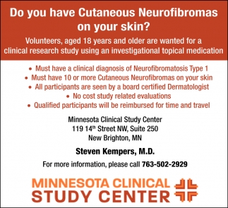 Do You Have Cutaneous Neurofibromas On Your Skin?